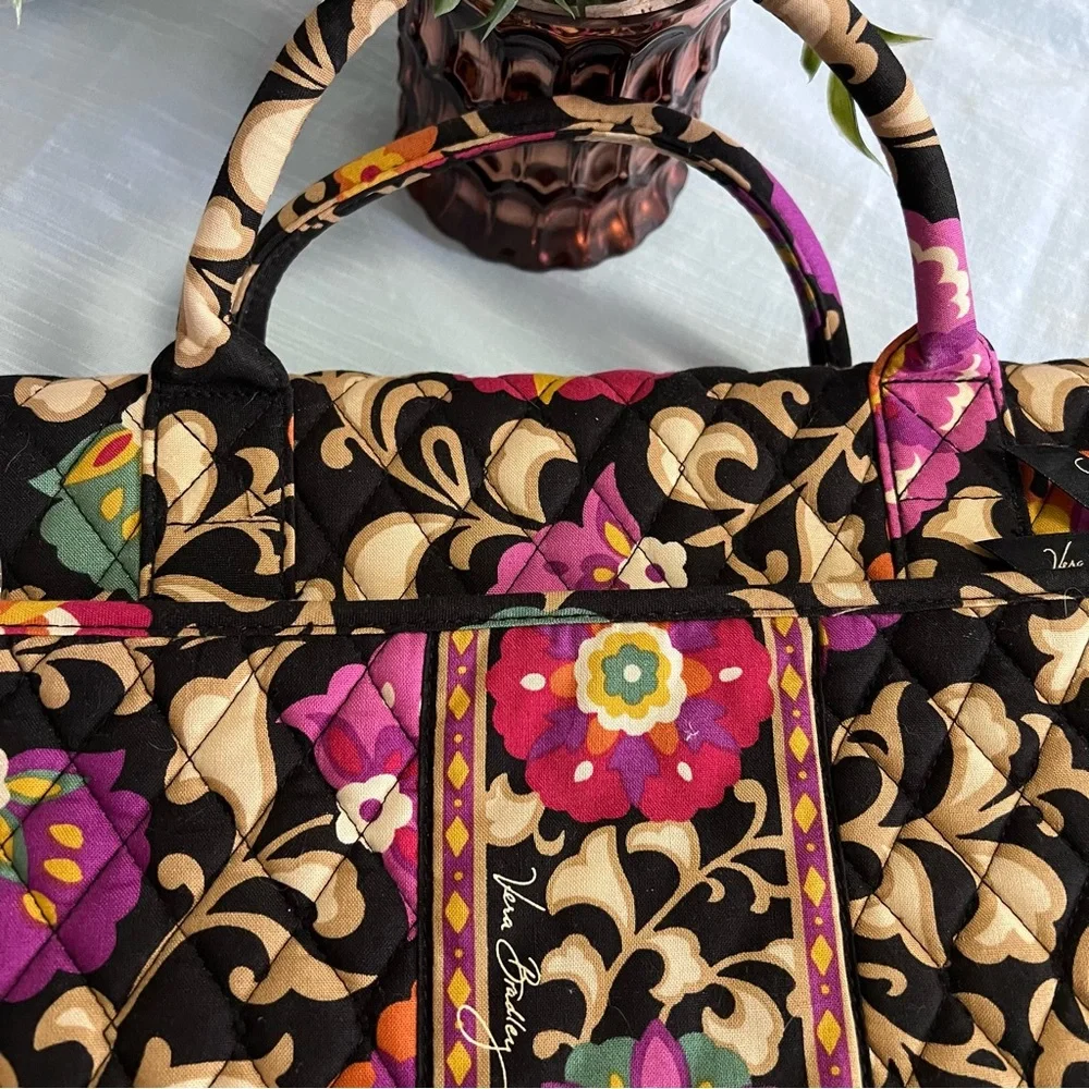 Vera Bradley Bags Hard Cover Laptop Portafolio Bag